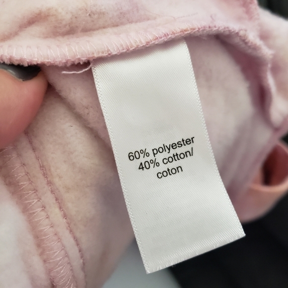 Maurices 2 2X Pink Purple Orange Tie Dye Shacket Button Up Jacket Soft Thick Top - Picture 4 of 8